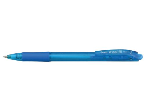 Esferografica pentel retratil bx417 cor azul ceu , Pentel , 900775 , 0884851029034